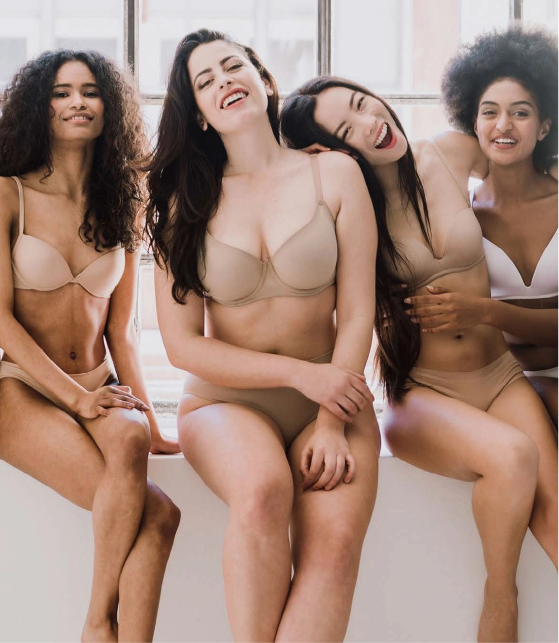 Group picture of women smiling